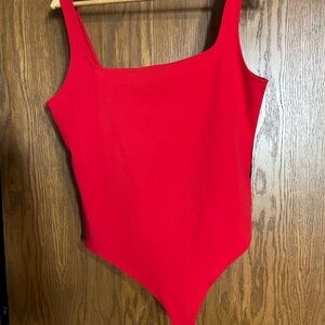Express thong bodysuit NWT L
